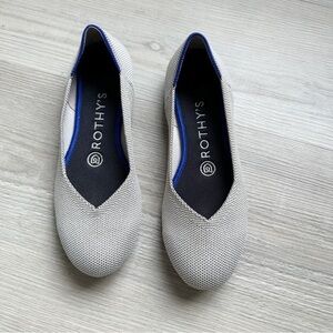 Rothy's Flats with Blue Accent